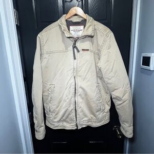 VINTAGE ABERCROMBIE AND FITCH MILITARY JACKET MEN'S MEDIUM